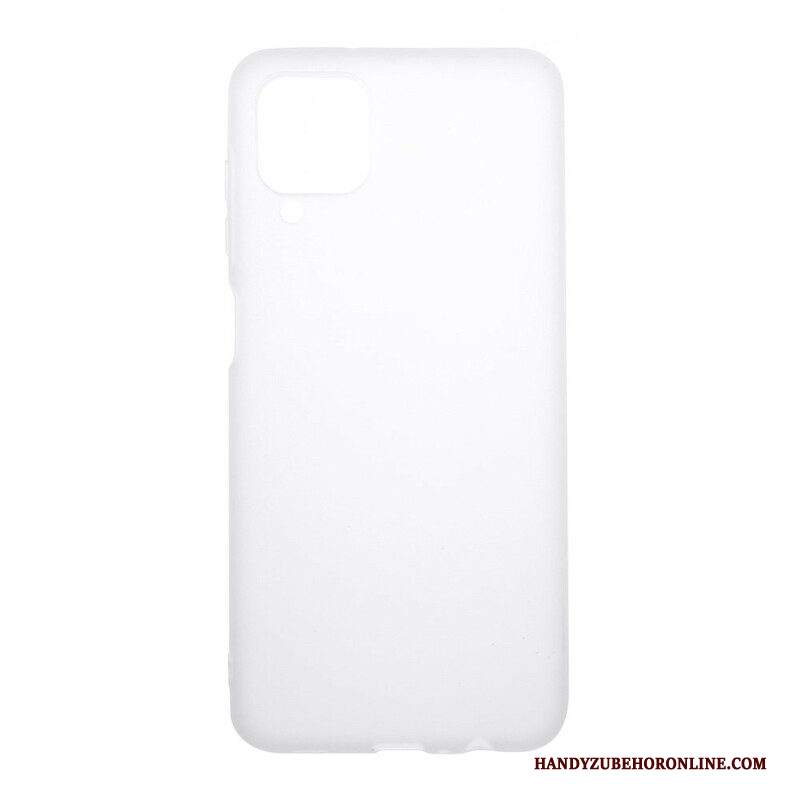 Cover Samsung Galaxy M12 / A12 Silicone Rigido Opaco