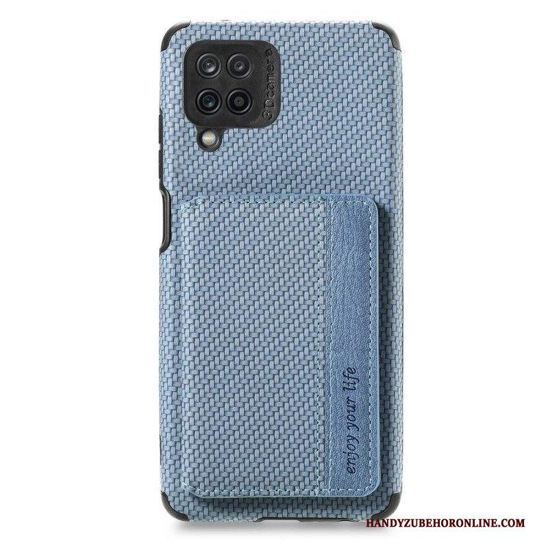 Cover Samsung Galaxy M12 / A12 Staffa Porta Carte Rfid