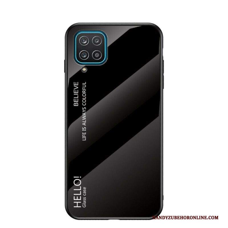 Cover Samsung Galaxy M12 / A12 Vetro Temperato Ciao