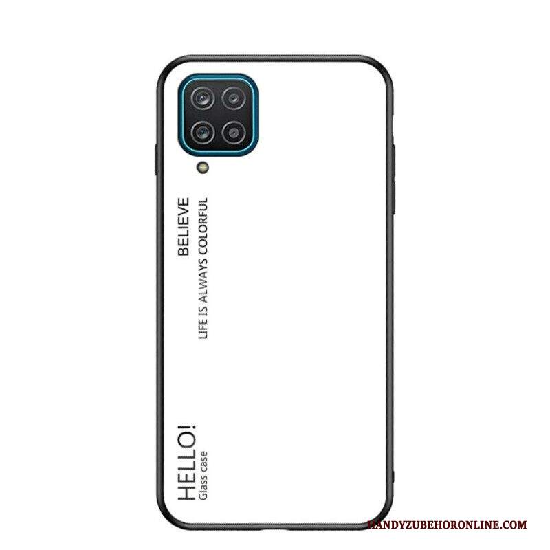 Cover Samsung Galaxy M12 / A12 Vetro Temperato Ciao