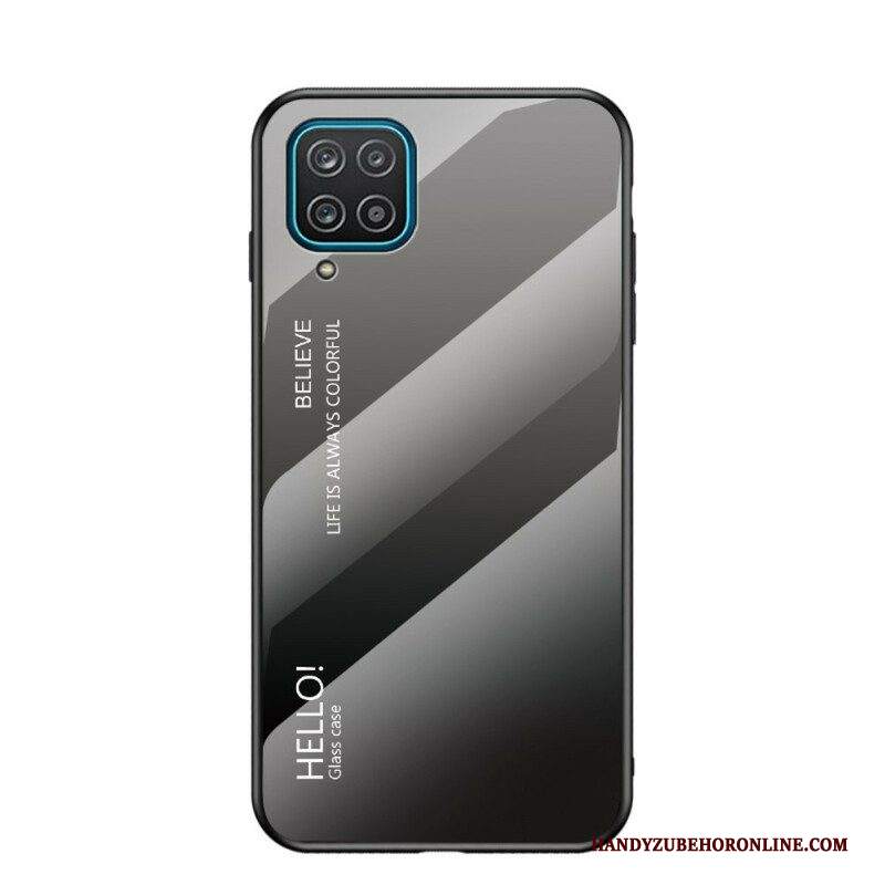 Cover Samsung Galaxy M12 / A12 Vetro Temperato Ciao