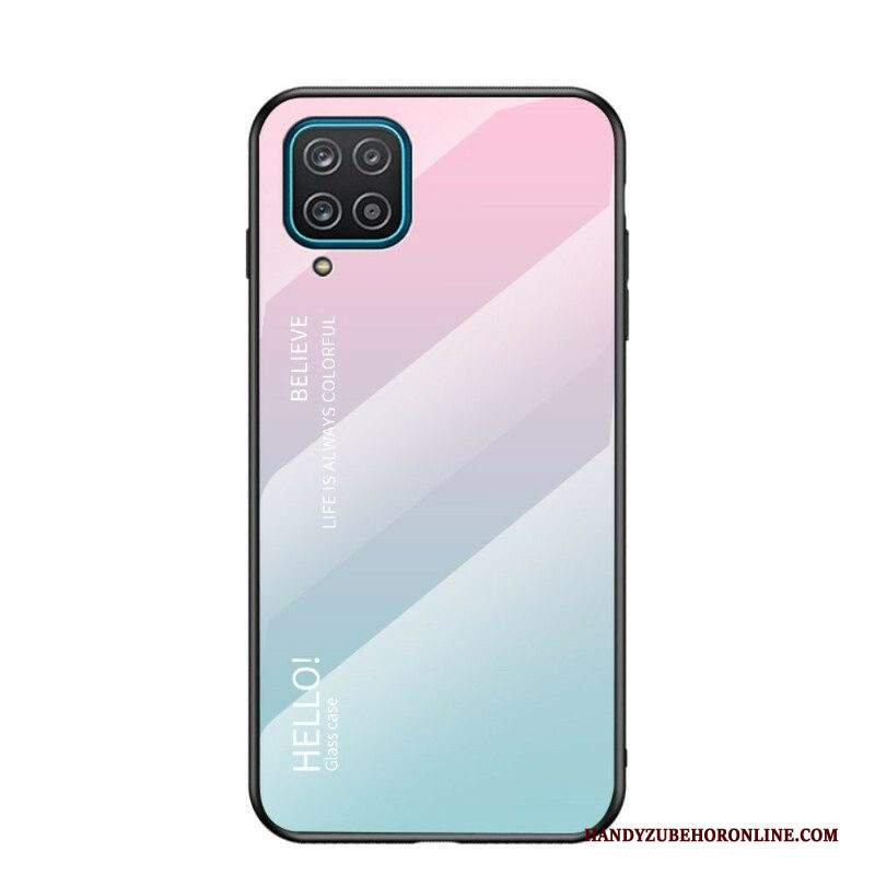 Cover Samsung Galaxy M12 / A12 Vetro Temperato Ciao