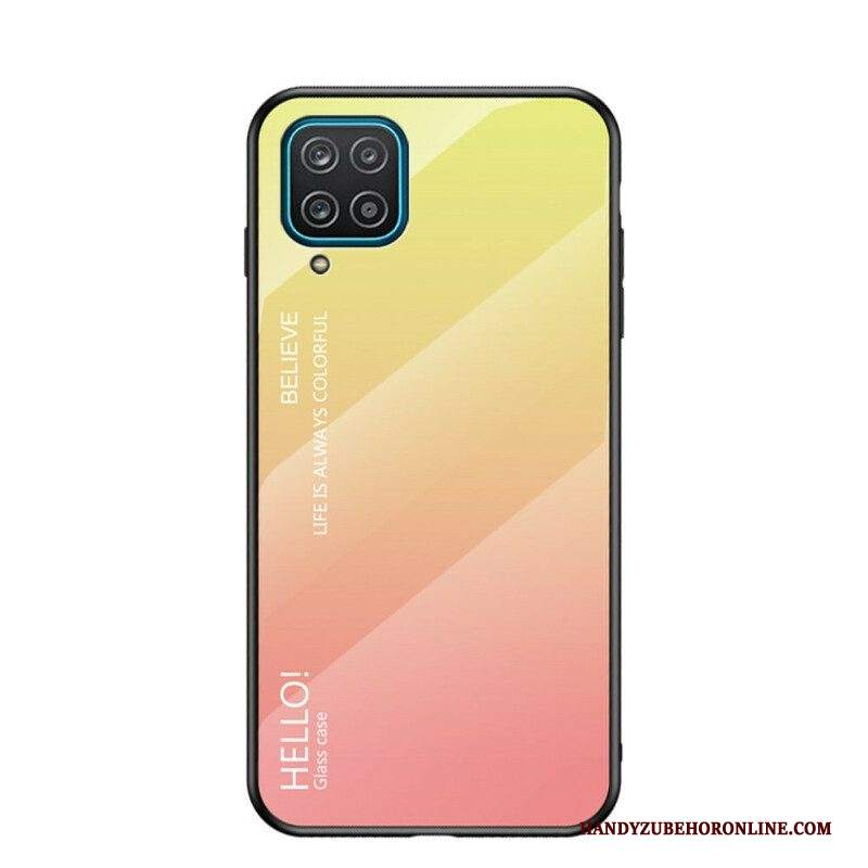 Cover Samsung Galaxy M12 / A12 Vetro Temperato Ciao