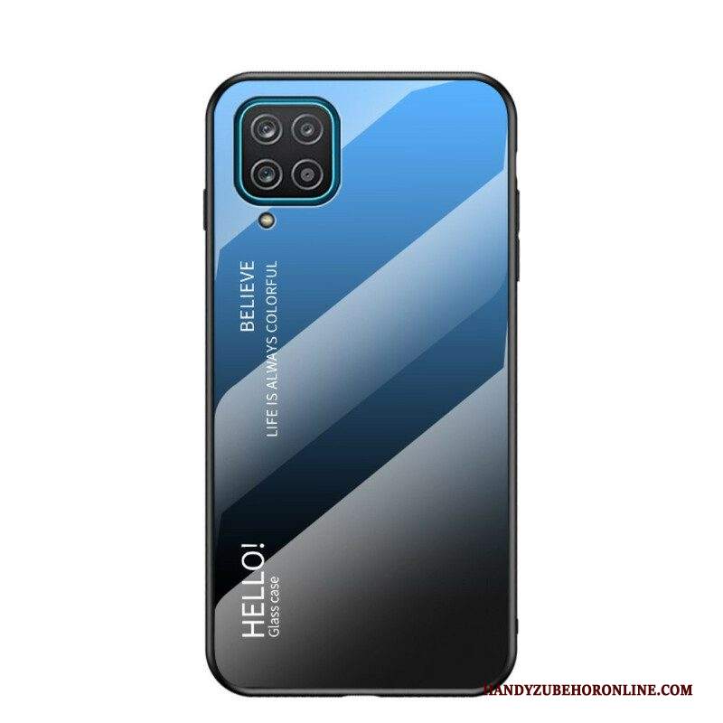 Cover Samsung Galaxy M12 / A12 Vetro Temperato Ciao