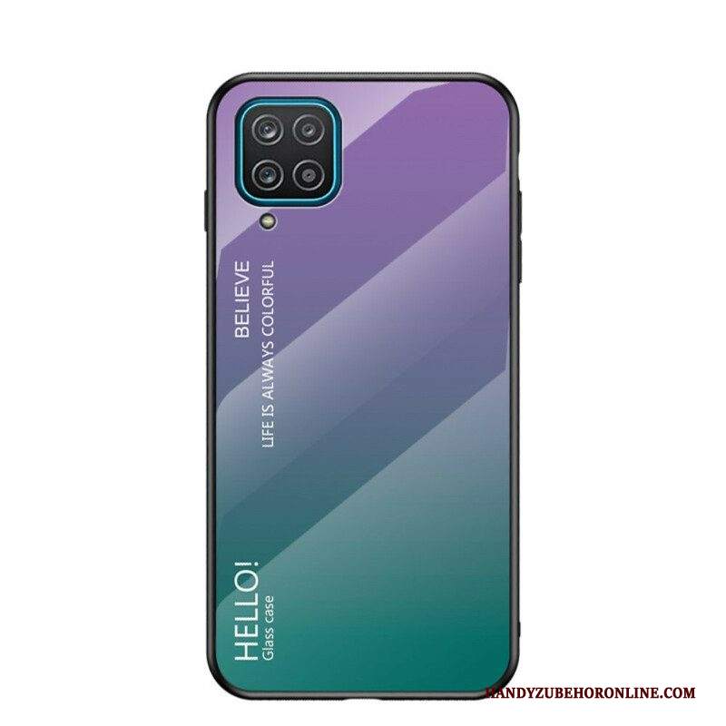 Cover Samsung Galaxy M12 / A12 Vetro Temperato Ciao