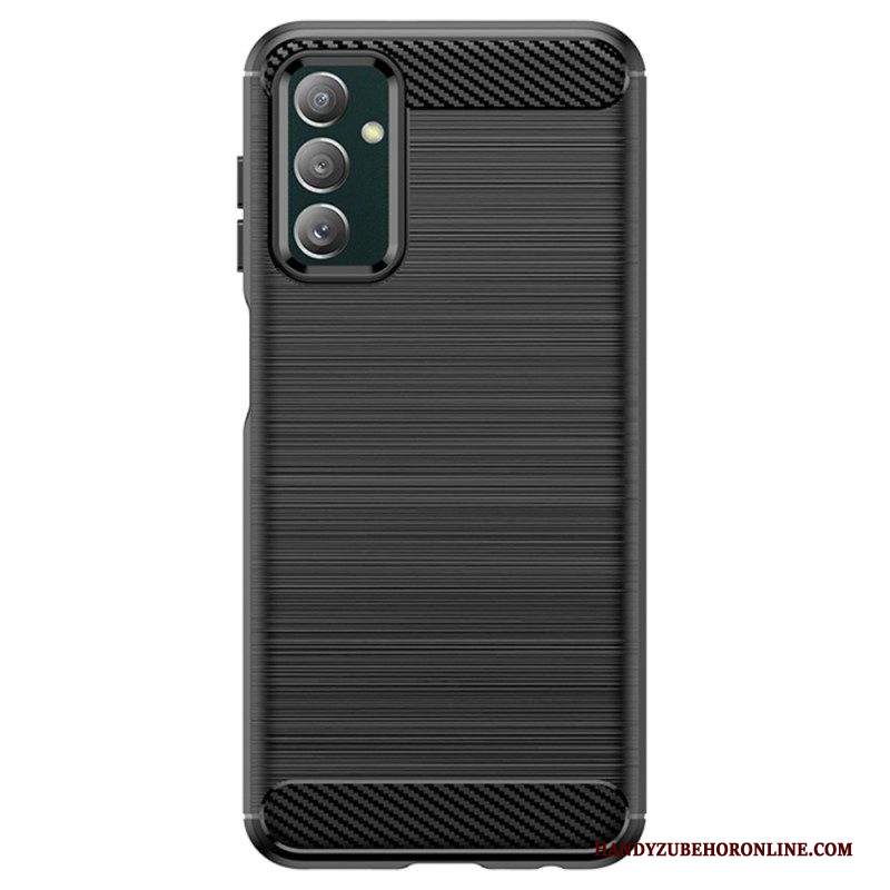 Cover Samsung Galaxy M13 Fibra Di Carbonio Spazzolata