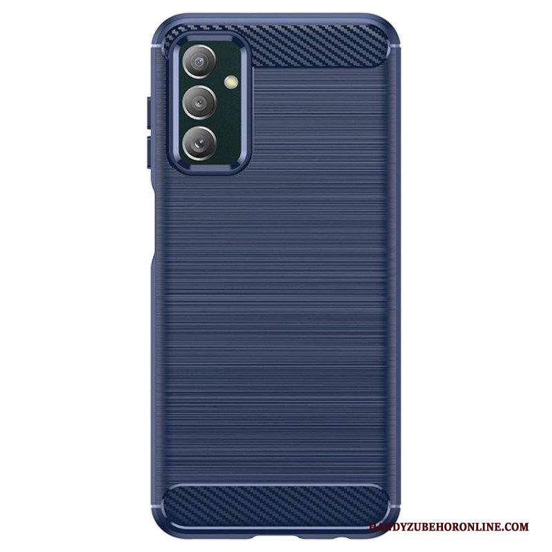 Cover Samsung Galaxy M13 Fibra Di Carbonio Spazzolata