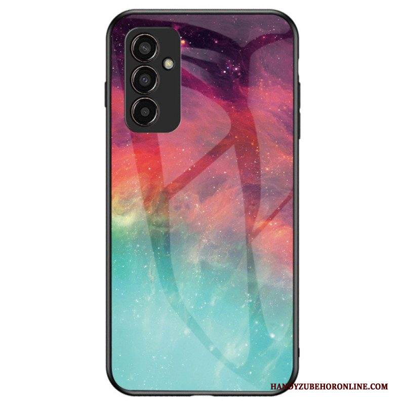 Cover Samsung Galaxy M13 Vetro Temperato Sky