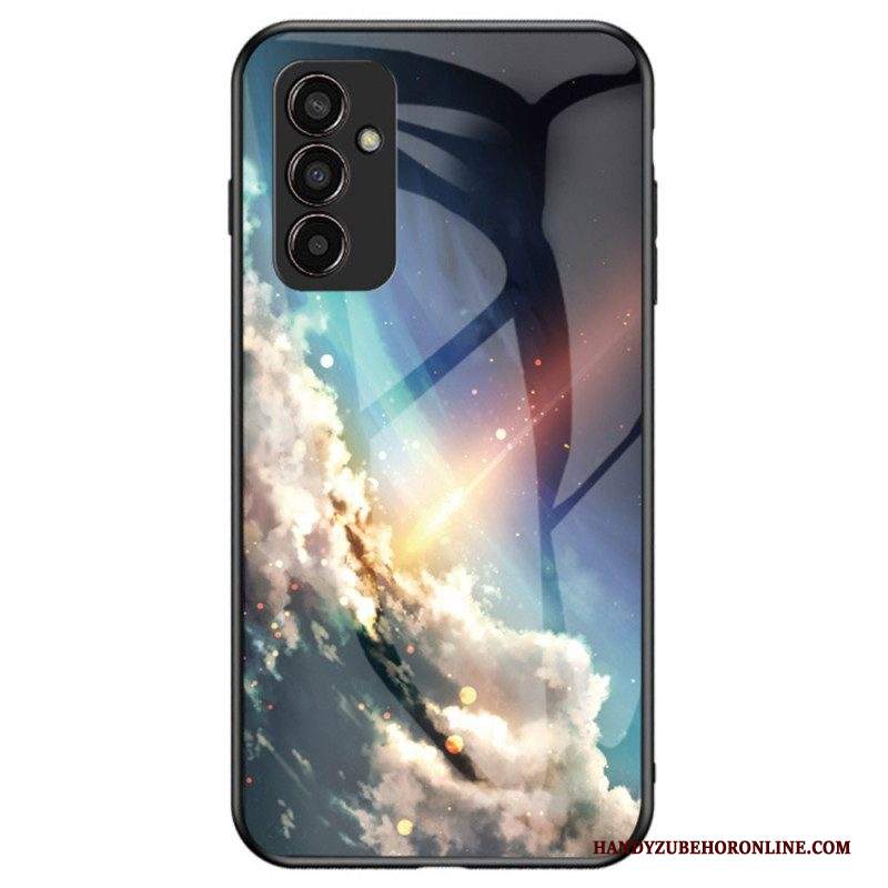 Cover Samsung Galaxy M13 Vetro Temperato Sky