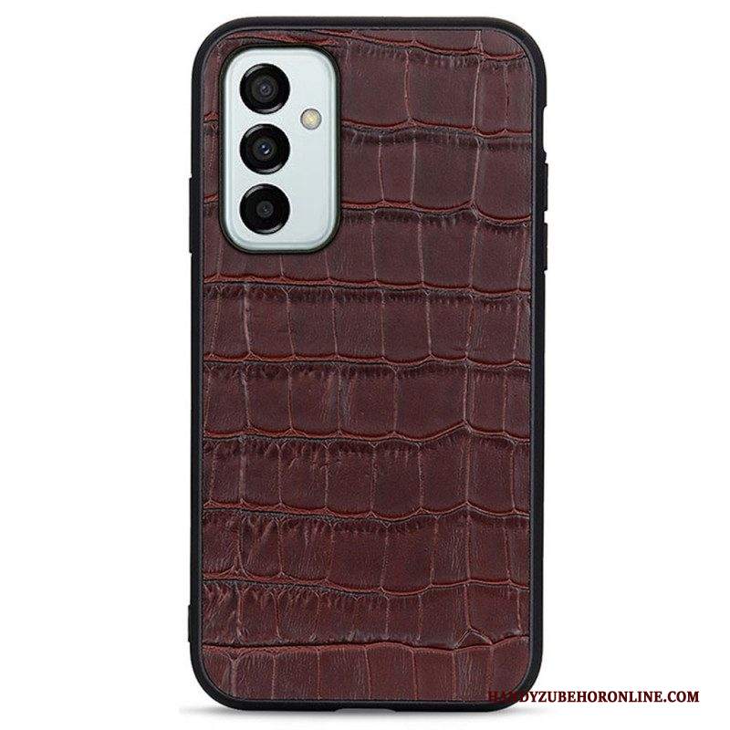 Cover Samsung Galaxy M23 5G Vera Pelle Di Coccodrillo