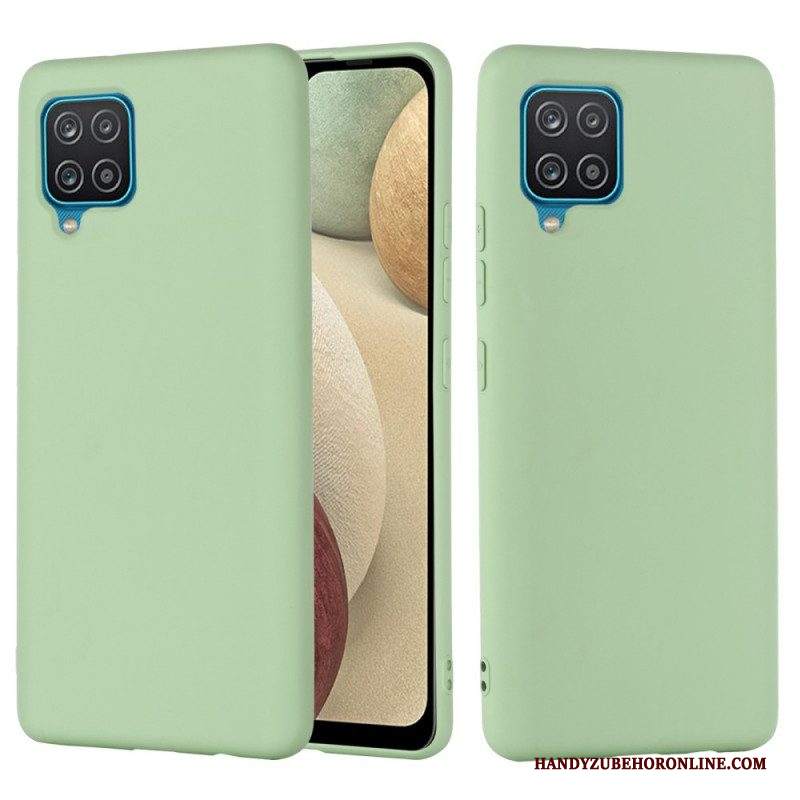 Cover Samsung Galaxy M32 Silicone Liquido Con Cordino