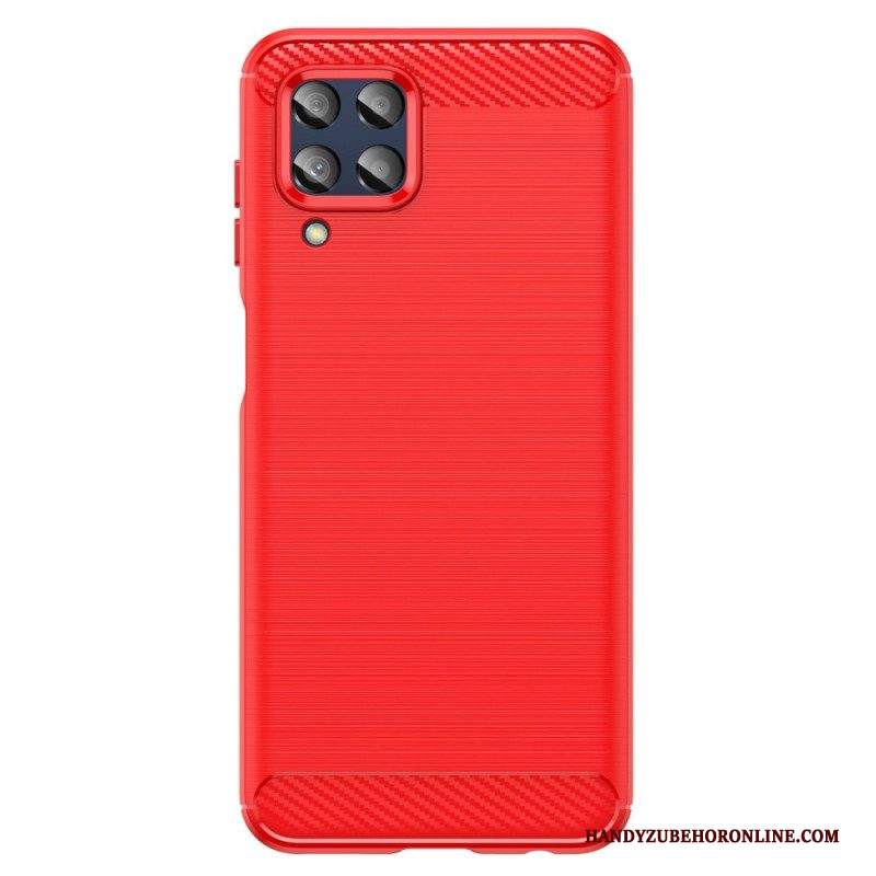 Cover Samsung Galaxy M33 5G Fibra Di Carbonio Spazzolata