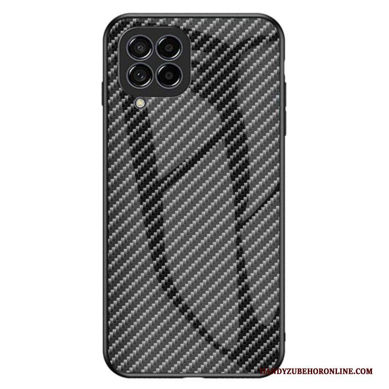 Cover Samsung Galaxy M33 5G Vetro Temperato In Fibra Di Carbonio