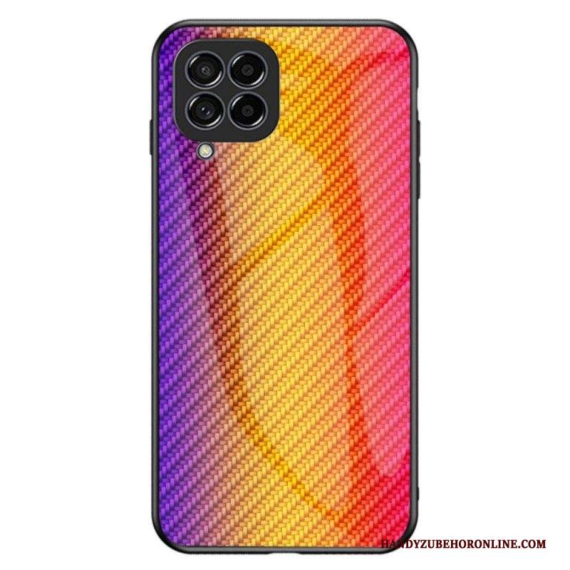 Cover Samsung Galaxy M33 5G Vetro Temperato In Fibra Di Carbonio