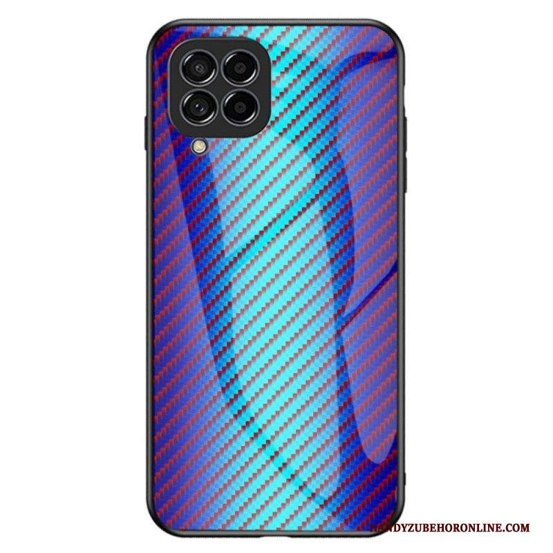 Cover Samsung Galaxy M33 5G Vetro Temperato In Fibra Di Carbonio