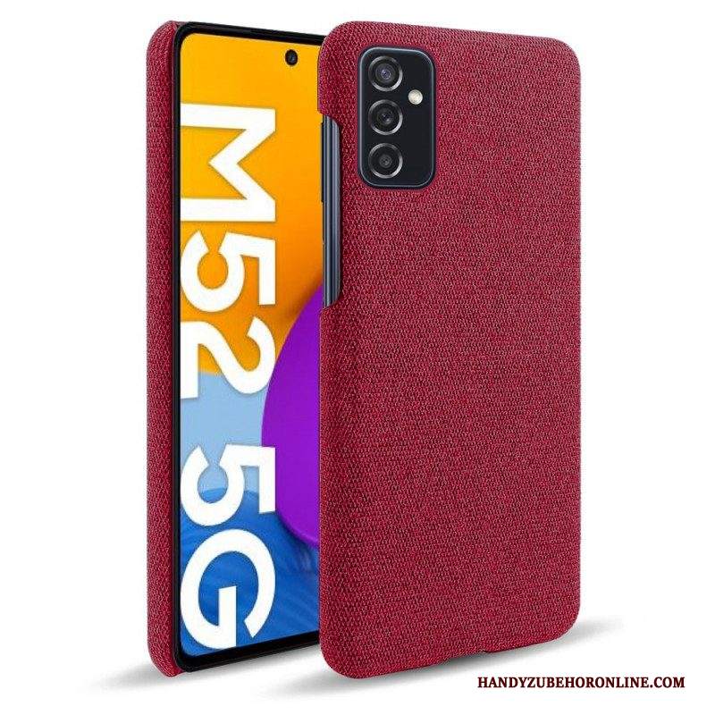 Cover Samsung Galaxy M52 5G Tessuto Ksq