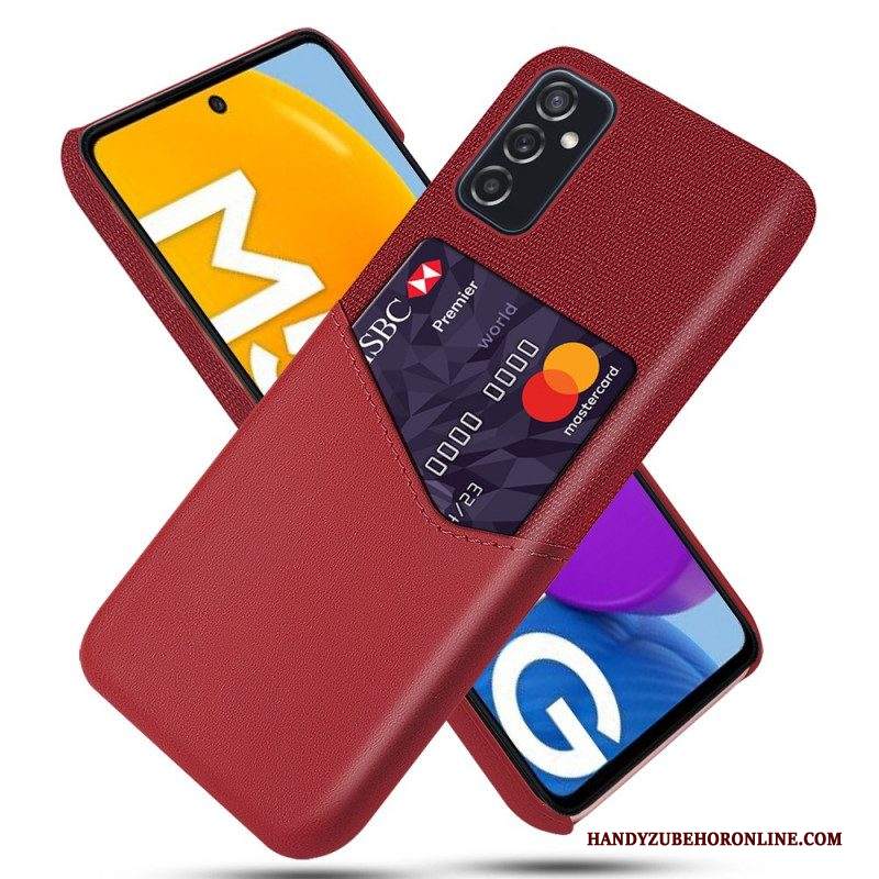 Cover Samsung Galaxy M52 5G Titolare Della Carta Ksq