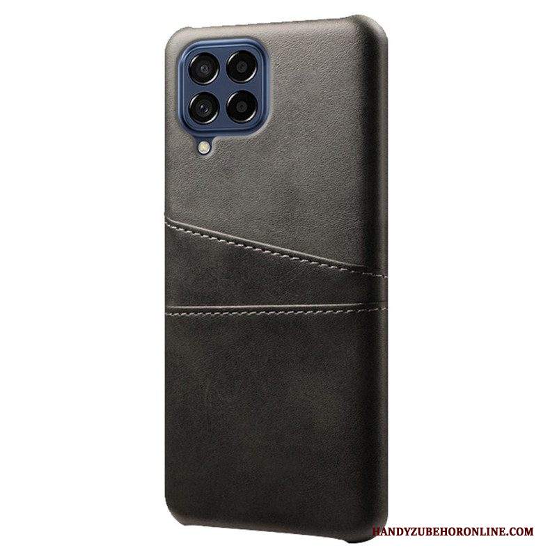 Cover Samsung Galaxy M53 5G Portacarte Effetto Pelle