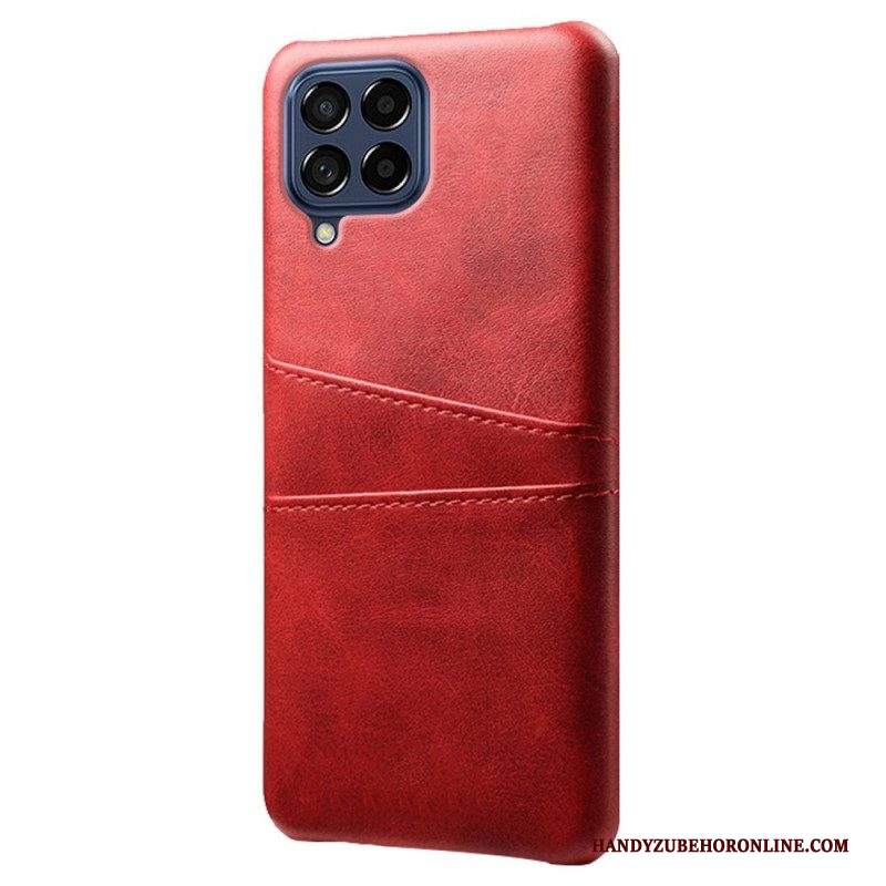 Cover Samsung Galaxy M53 5G Portacarte Effetto Pelle