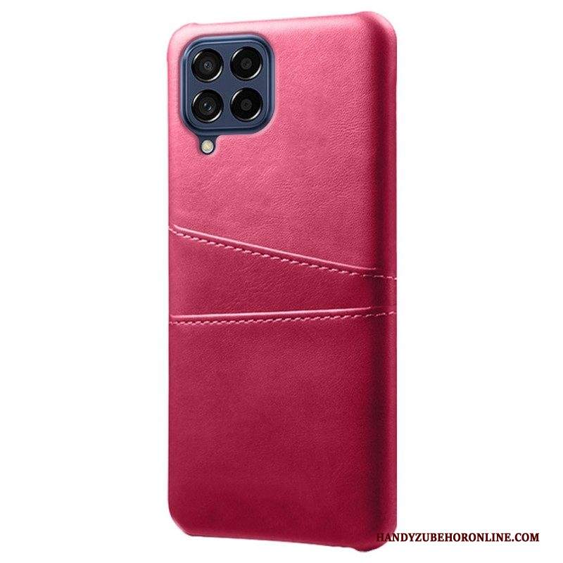 Cover Samsung Galaxy M53 5G Portacarte Effetto Pelle