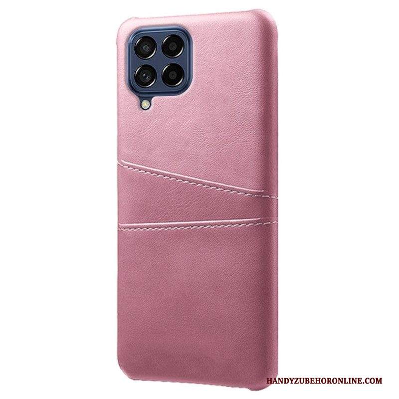 Cover Samsung Galaxy M53 5G Portacarte Effetto Pelle