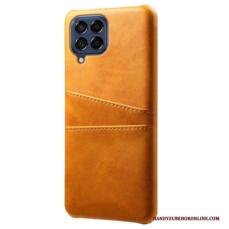 Cover Samsung Galaxy M53 5G Portacarte Effetto Pelle