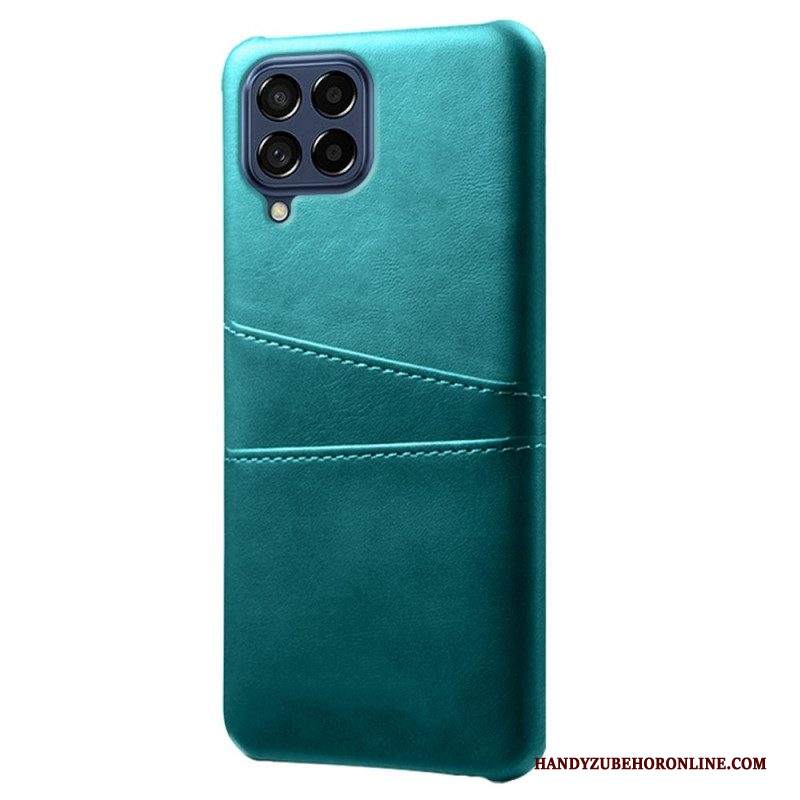 Cover Samsung Galaxy M53 5G Portacarte Effetto Pelle