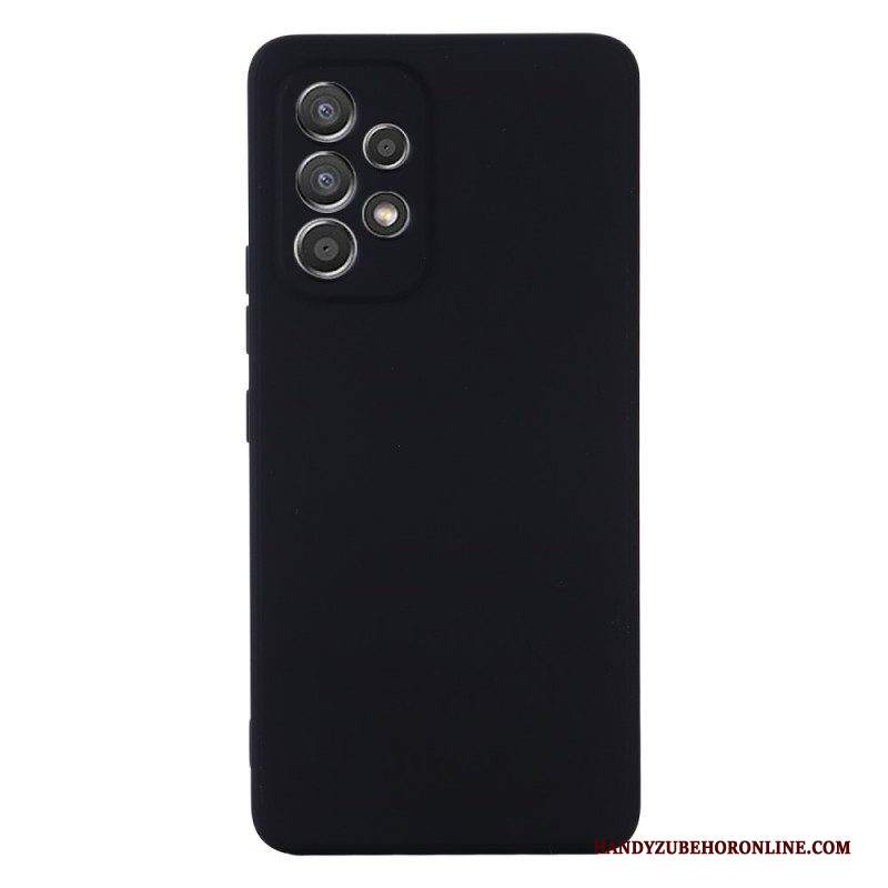 Cover Samsung Galaxy M53 5G Silicone Liquido Con Cordino