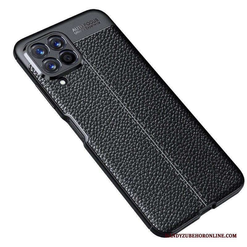 Cover Samsung Galaxy M53 5G Stile In Pelle Litchi