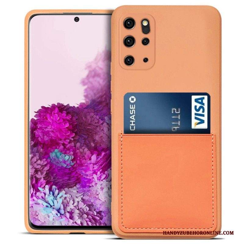 Cover Samsung Galaxy S20 Plus / S20 Plus 5G Portacarte In Silicone Liquido