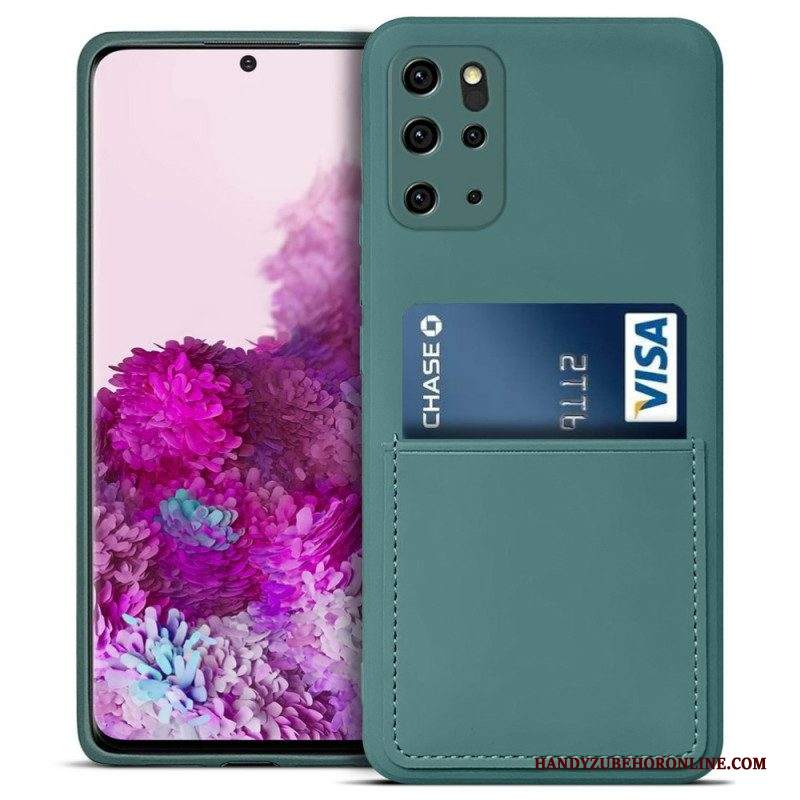 Cover Samsung Galaxy S20 Plus / S20 Plus 5G Portacarte In Silicone Liquido