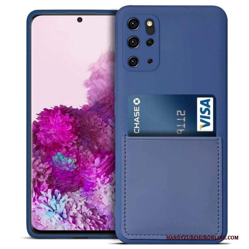 Cover Samsung Galaxy S20 Plus / S20 Plus 5G Portacarte In Silicone Liquido