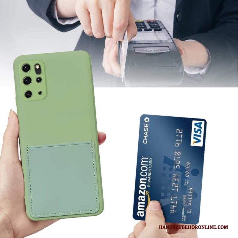 Cover Samsung Galaxy S20 Plus / S20 Plus 5G Portacarte In Silicone Liquido