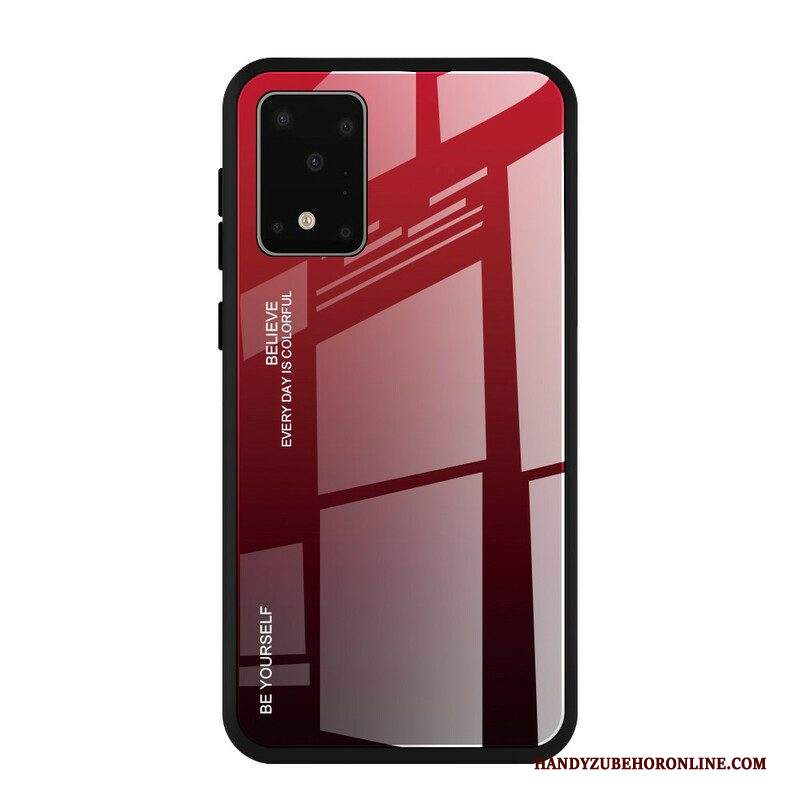 Cover Samsung Galaxy S20 Plus / S20 Plus 5G Vetro Temperato Sii Te Stesso