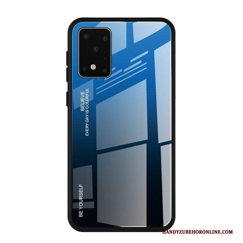 Cover Samsung Galaxy S20 Plus / S20 Plus 5G Vetro Temperato Sii Te Stesso