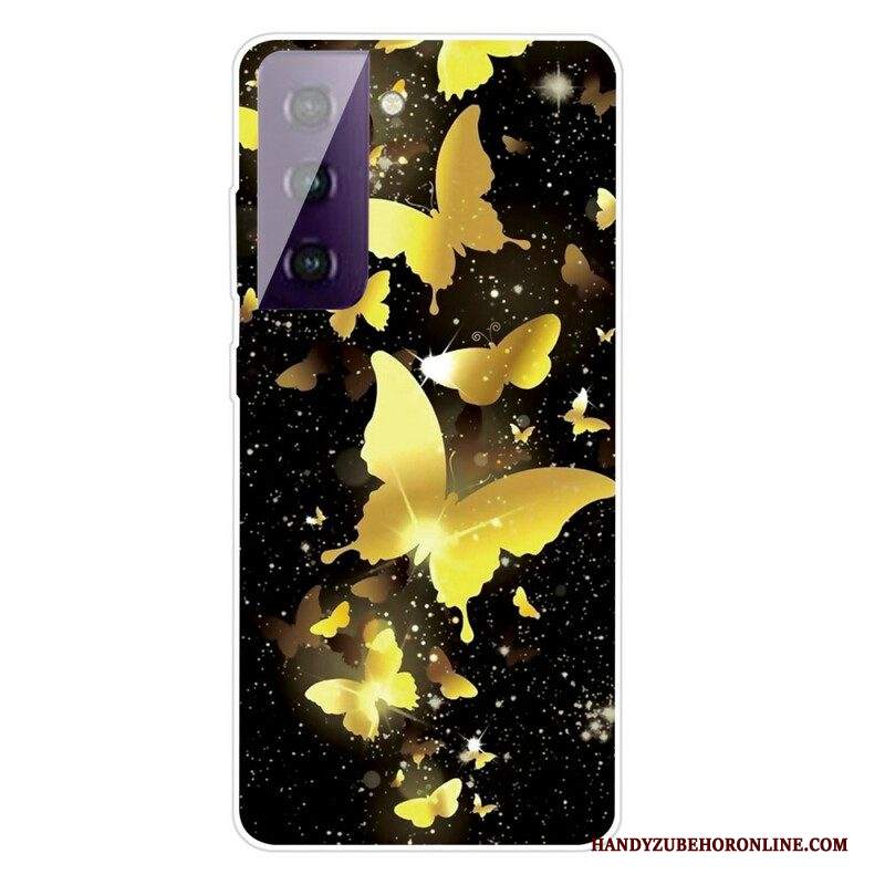 Cover Samsung Galaxy S21 5G Belle Farfalle