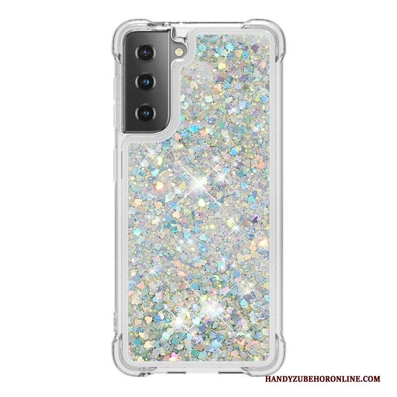 Cover Samsung Galaxy S21 5G Desideri Paillettes