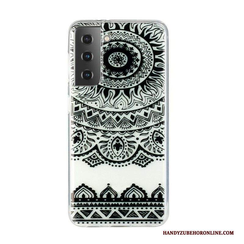 Cover Samsung Galaxy S21 5G Mandala Fiore Senza Soluzione Di Continuità