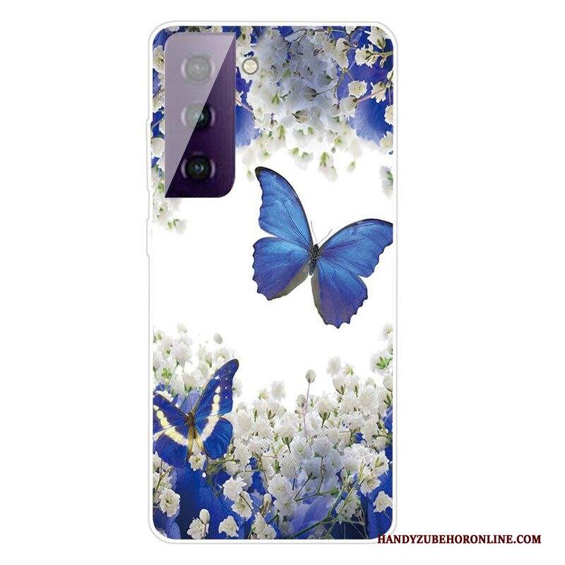 Cover Samsung Galaxy S21 5G Progettare Farfalle