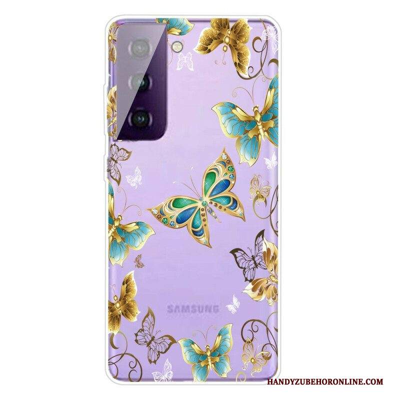 Cover Samsung Galaxy S21 5G Progettare Farfalle