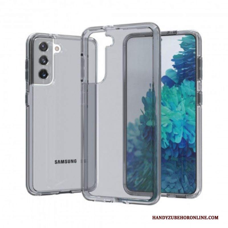 Cover Samsung Galaxy S21 5G Trasparente Colorato