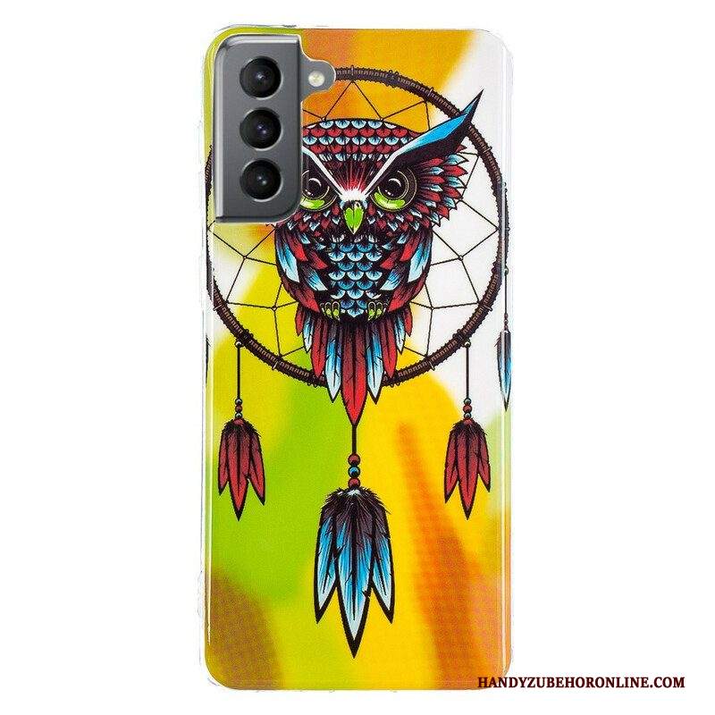 Cover Samsung Galaxy S21 FE Acchiappasogni Fluorescente