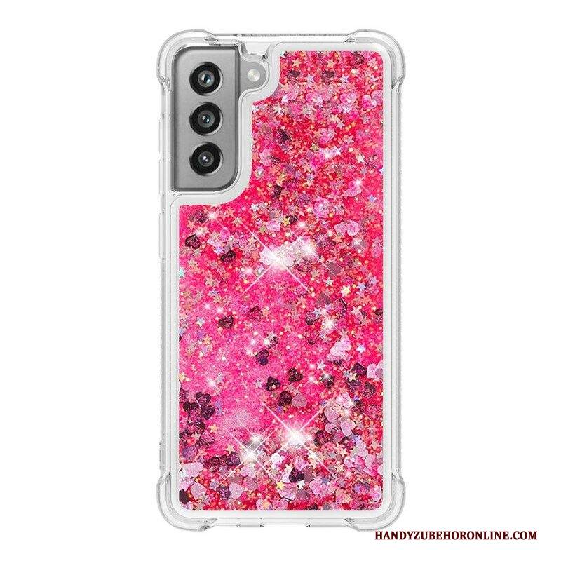 Cover Samsung Galaxy S21 FE Desideri Paillettes