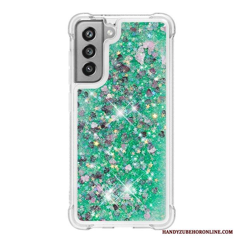 Cover Samsung Galaxy S21 FE Desideri Paillettes