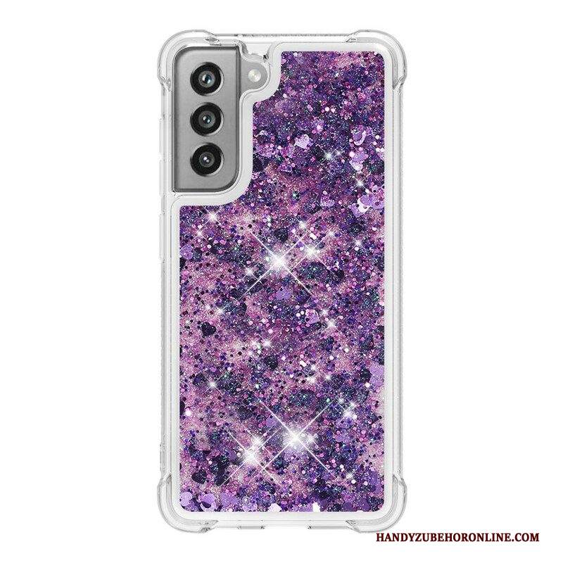 Cover Samsung Galaxy S21 FE Desideri Paillettes