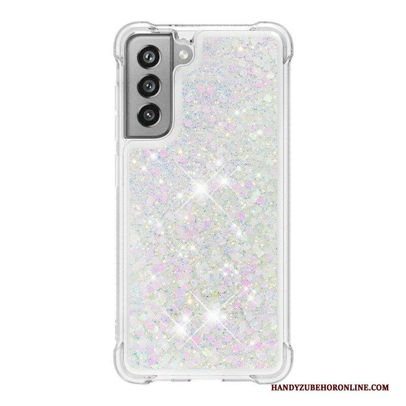 Cover Samsung Galaxy S21 FE Desideri Paillettes