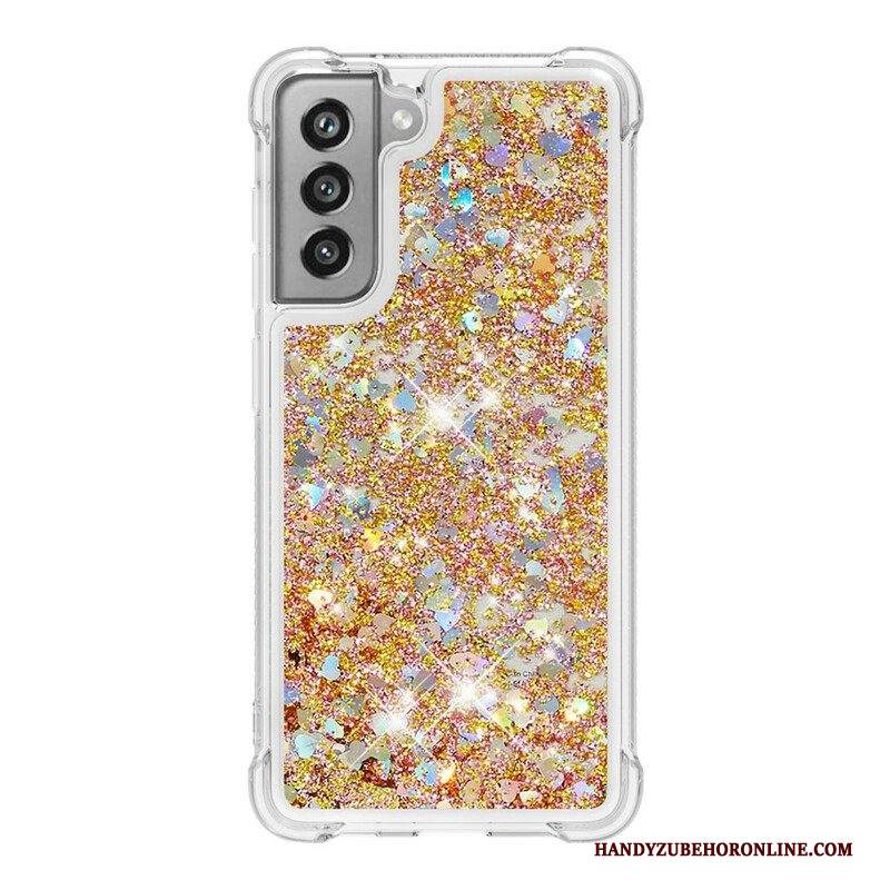 Cover Samsung Galaxy S21 FE Desideri Paillettes