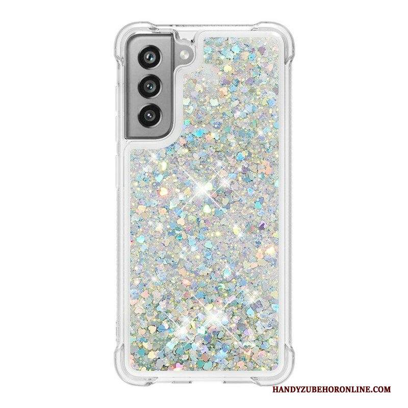 Cover Samsung Galaxy S21 FE Desideri Paillettes