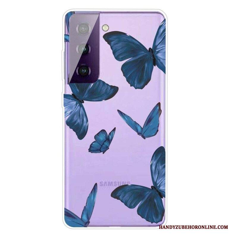 Cover Samsung Galaxy S21 FE Farfalle Selvatiche