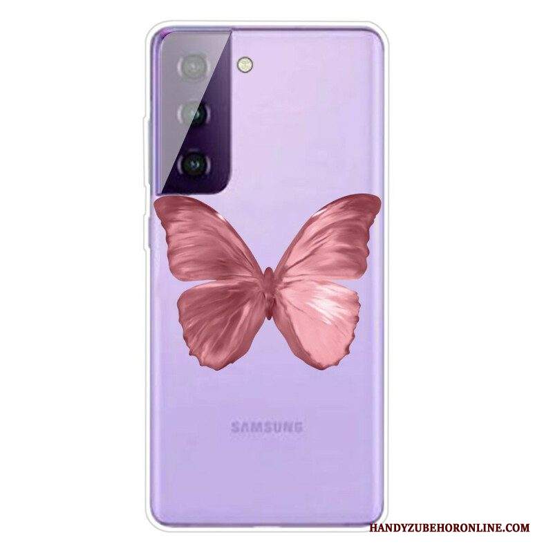 Cover Samsung Galaxy S21 FE Farfalle Selvatiche